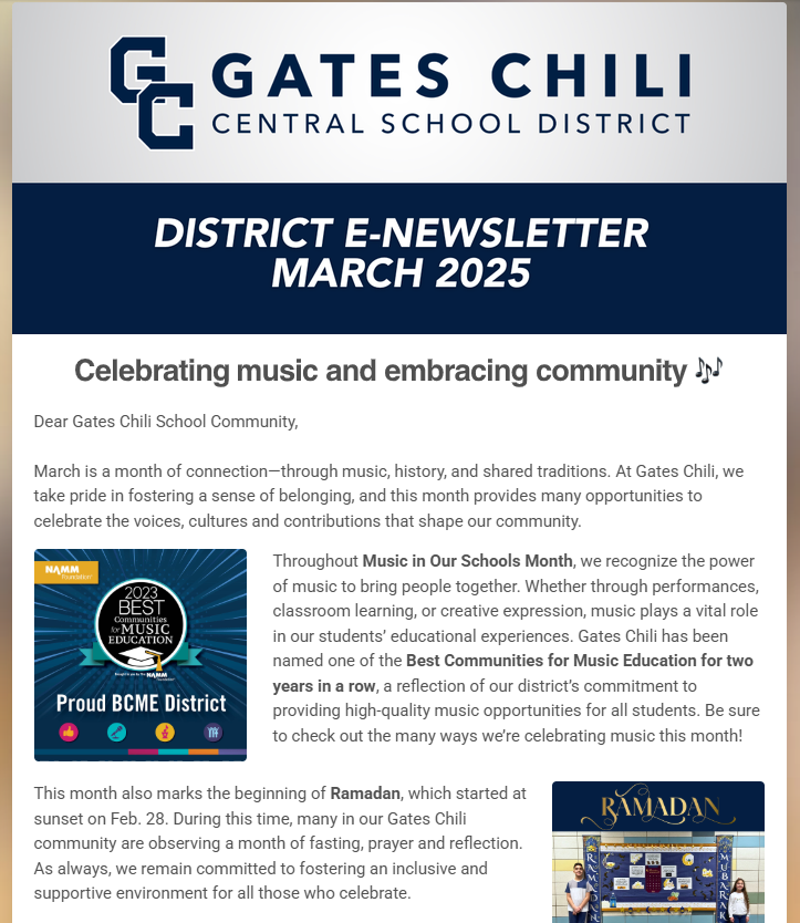  GCCSD March E-Newsletter
